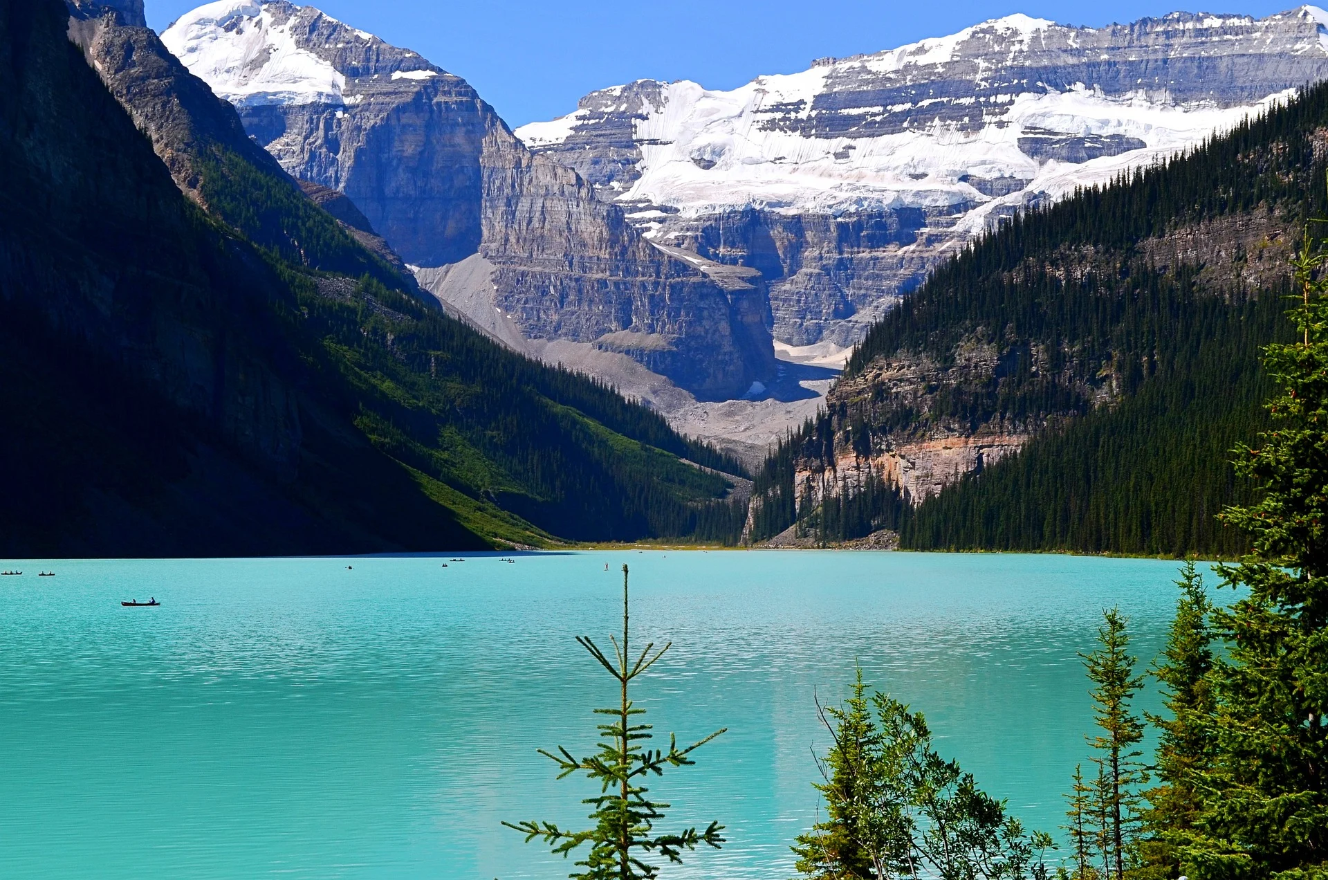 Le lac Louise pourrait perdre sa fameuse couleur turquoise