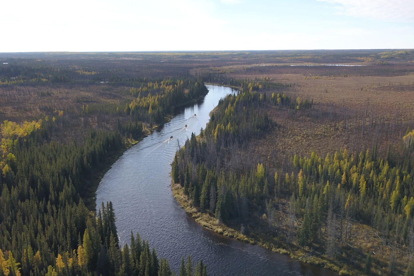 The area surrounding Mbehcho Lake is rich in peatland, which holds vast amounts of carbon, making its protection a critical part of the fight against climate change. Photo: Jeremy Williams / River Voices productions