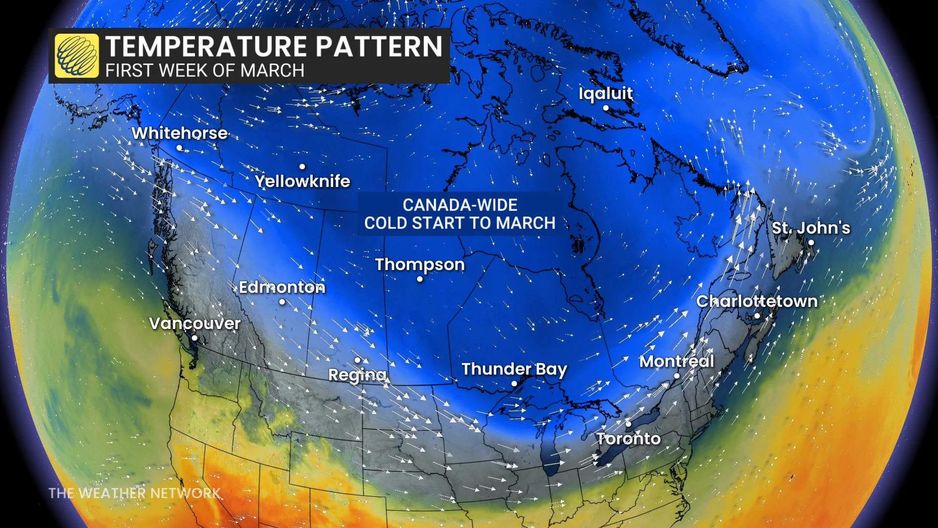 March 2026 Outlook Temperatures First Week of March