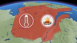 Chaleur et sécheresse : les restrictions gagnent du terrain au Québec. Détails ici. 