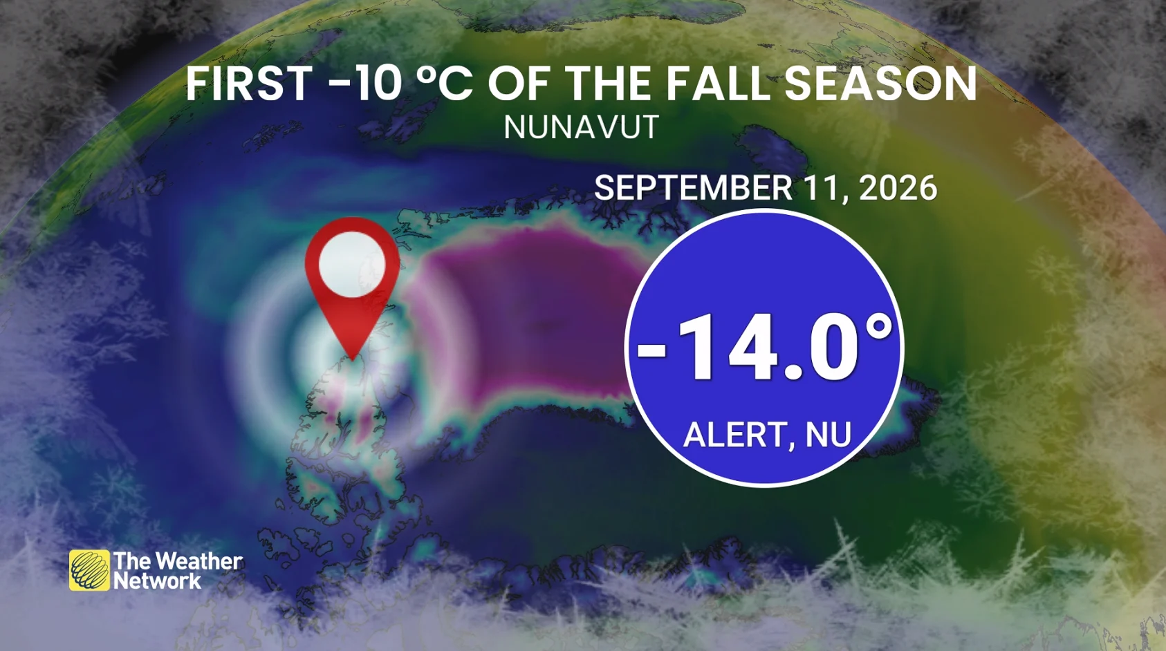 Canada First -10°C of 2026