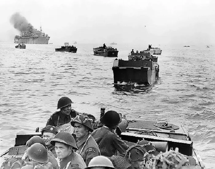 Canadian landings at Juno Beach