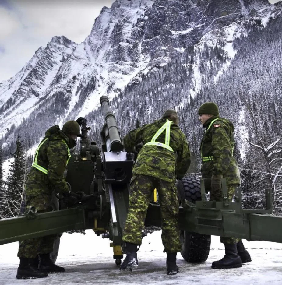 Canadia forces avalanche cannon CBC