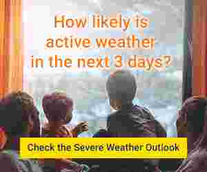 Is severe weather on the way?