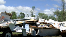 The Midland tornado tore through a trailer park — destroyed over 50 mobile homes