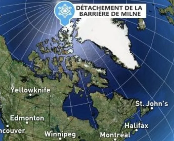Situation alarmante : un immense bloc de glace part à la dérive