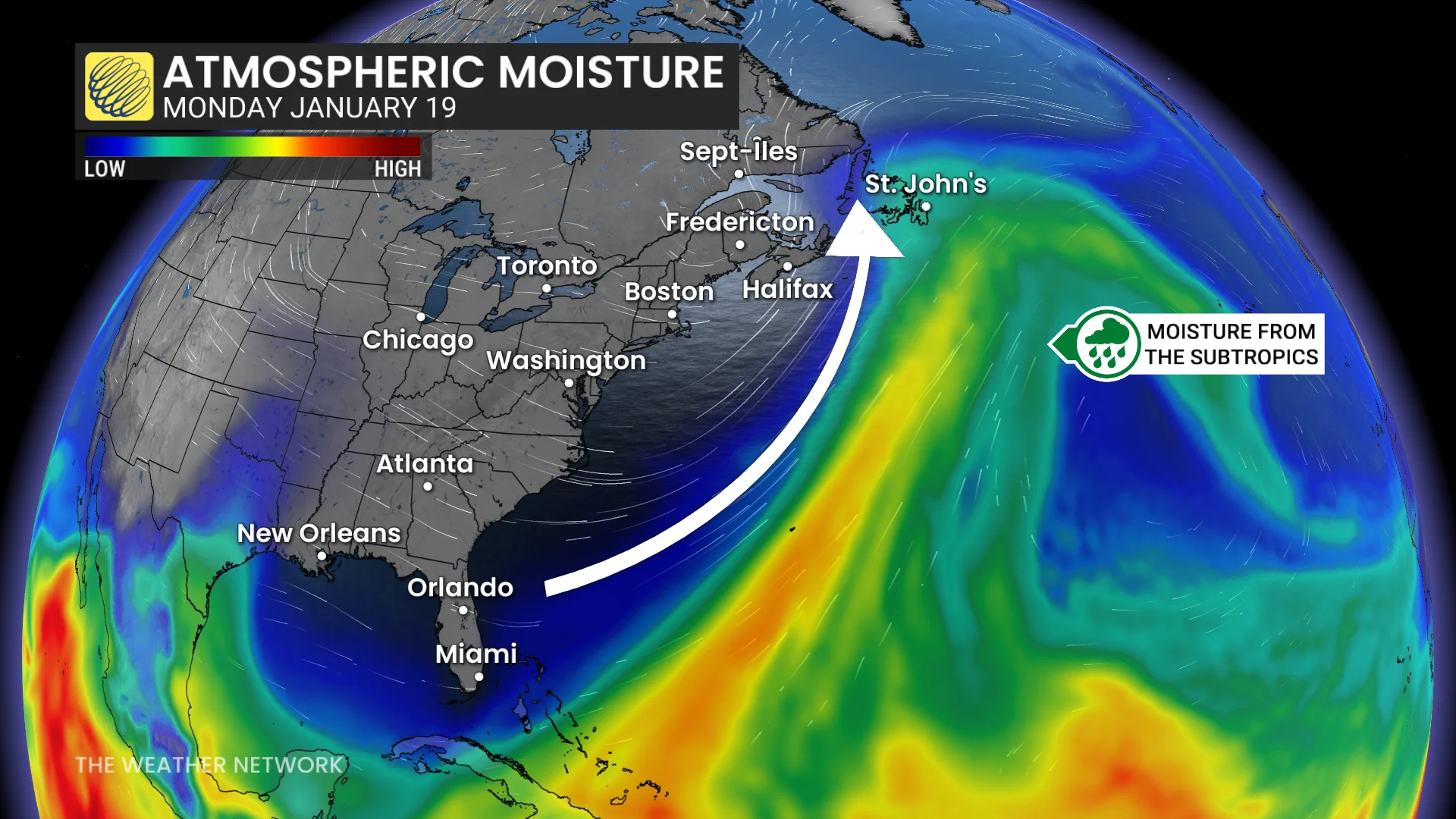 Baron - Atlantic Canada moisture - Jan 14