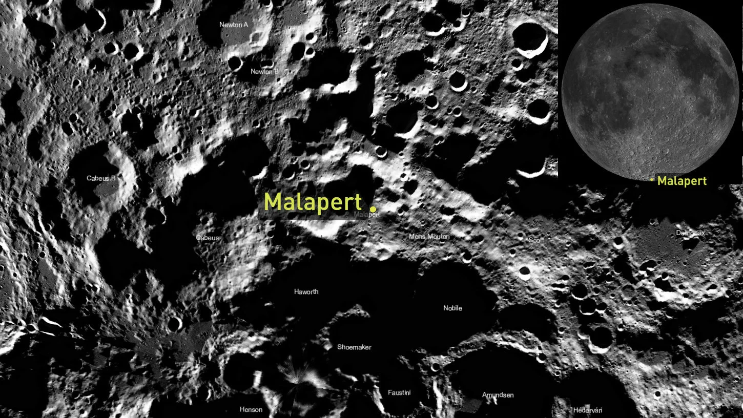 Malapert-Crater-Nova-C-landing-site-NASA