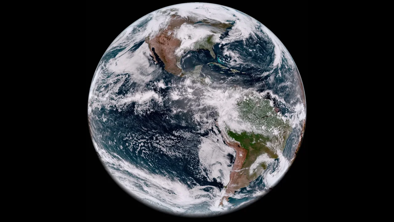 NOAA's brand new weather satellite shares striking views of Earth from space