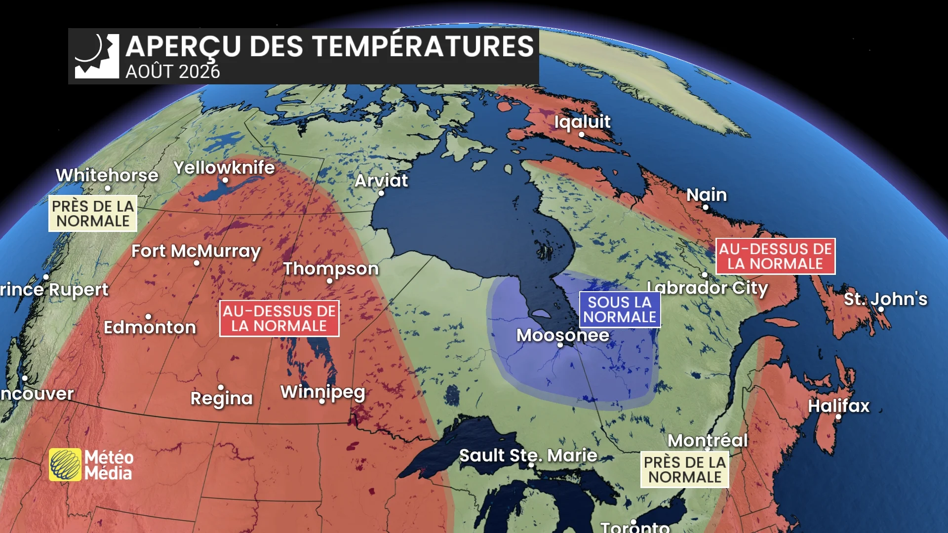 Prévision août : le dernier mois de l'été prolonge la tendance