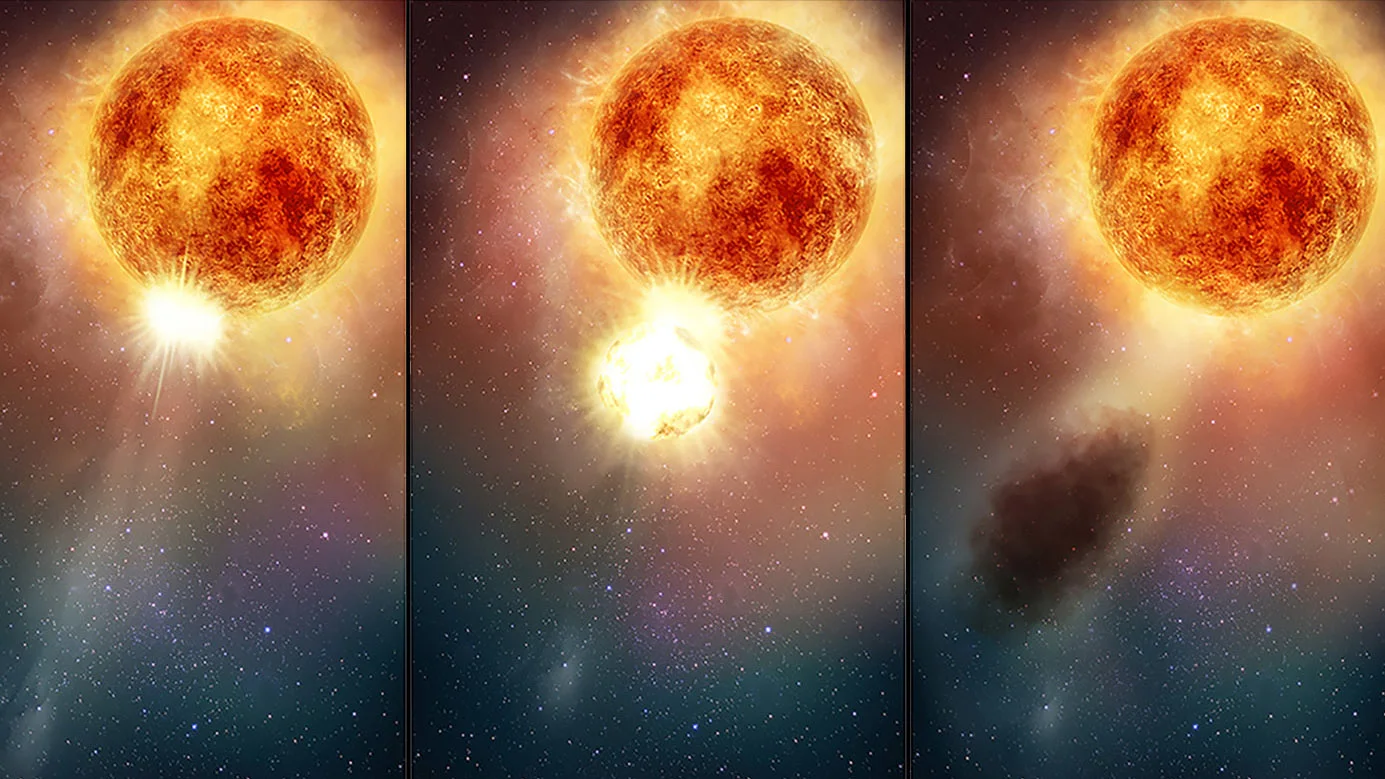 Betelgeuse dimming blamed on ‘stellar sneeze’, and it's dimming again!
