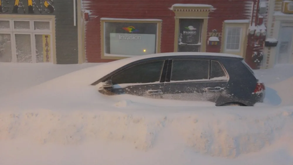 UGC: Newfoundland snowstorm, courtesy Chris Murphy