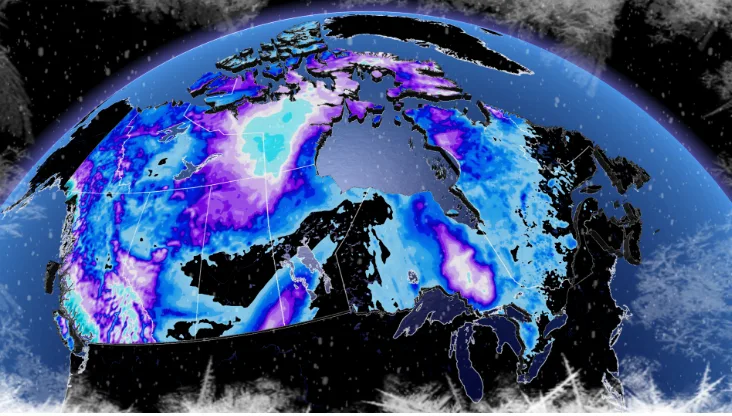 First look: Pattern reversal expected as Canada falls into winter