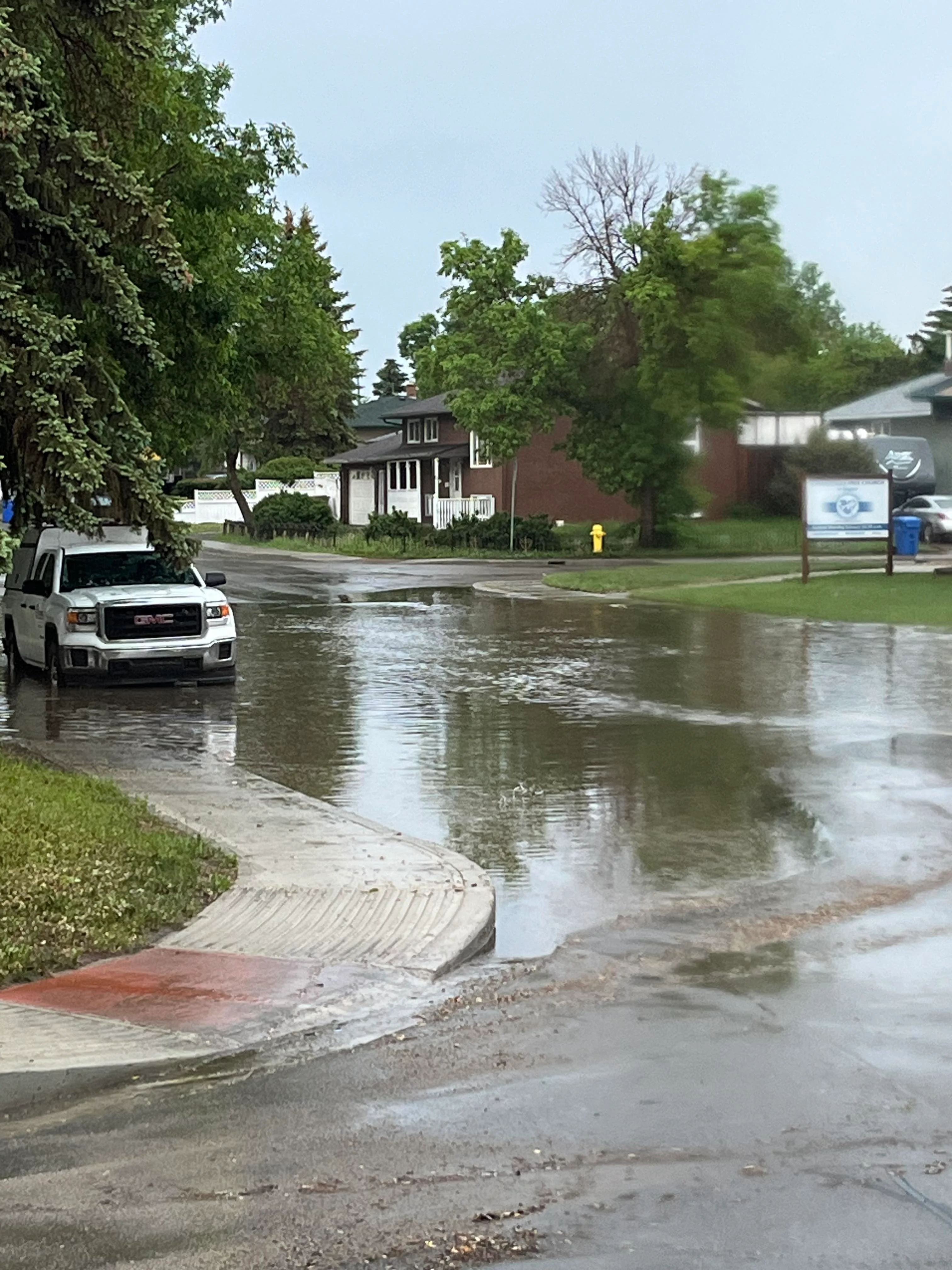 Elyse Kessel/Submitted: Flooding in Regina due to heavy rain. Shot taken: June 2, 2023 -  5