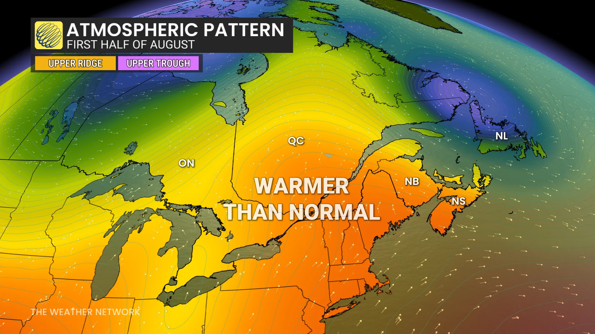 August 2026 Outlook First Half Eastern Canada