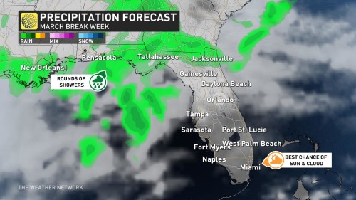 Florida sunshine may turn stormy for some March break travellers The