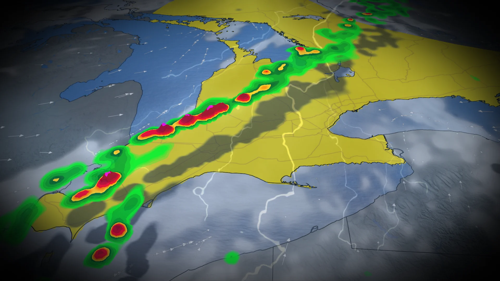 Move aside, spring sunshine: April showers move into southern Ontario