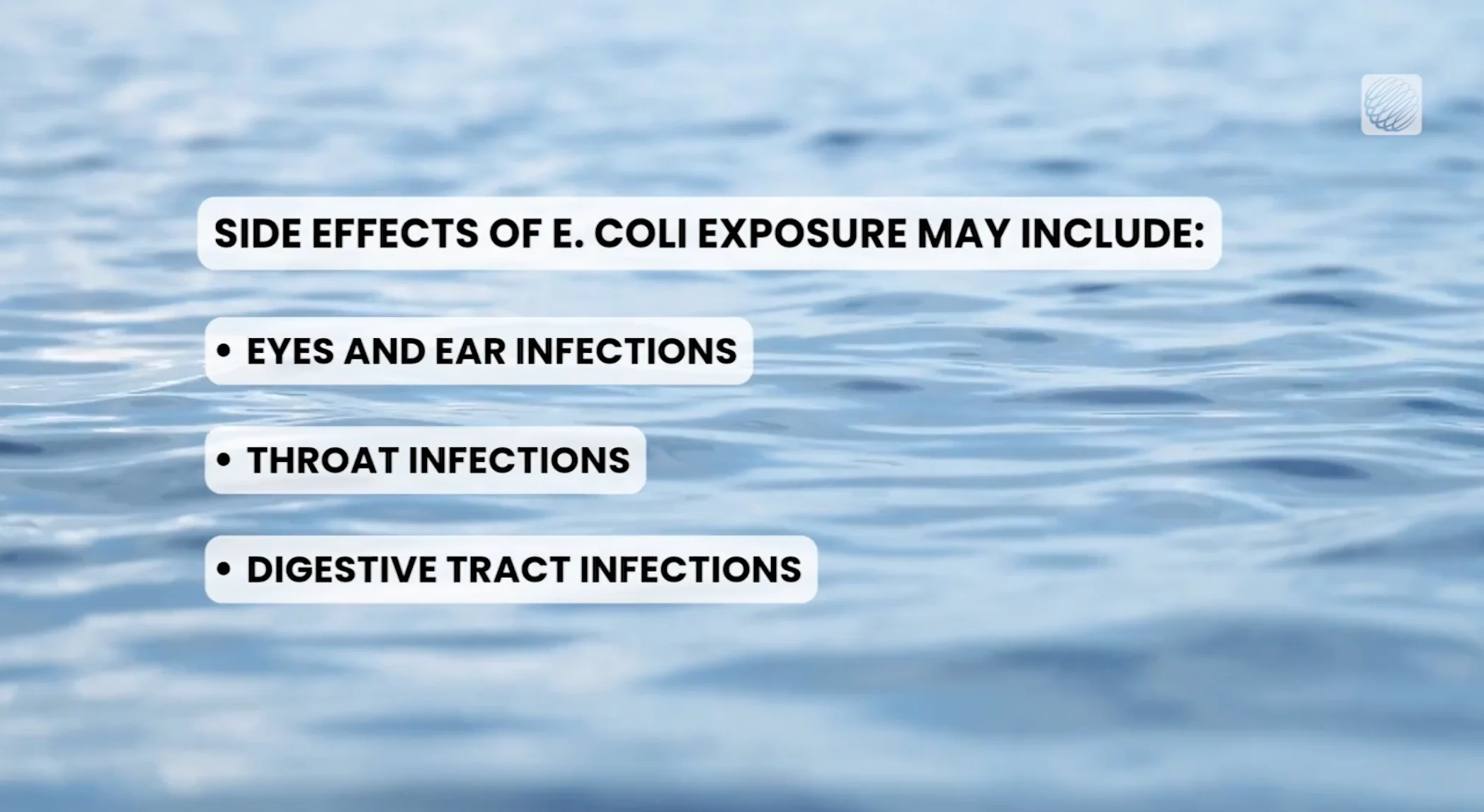 TWN: Some side effects of E. coli exposure