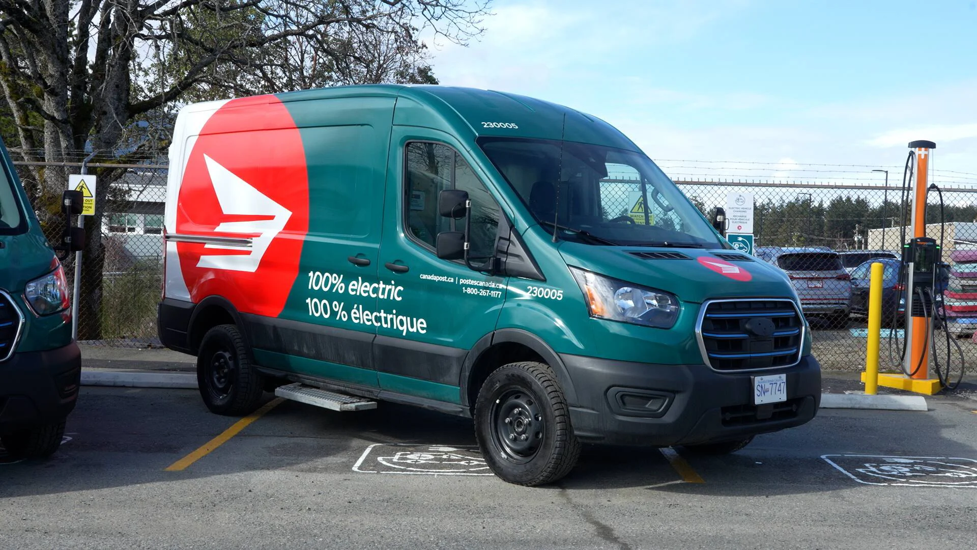 Canada Post's first all-electric delivery fleet rolls out on Vancouver Island