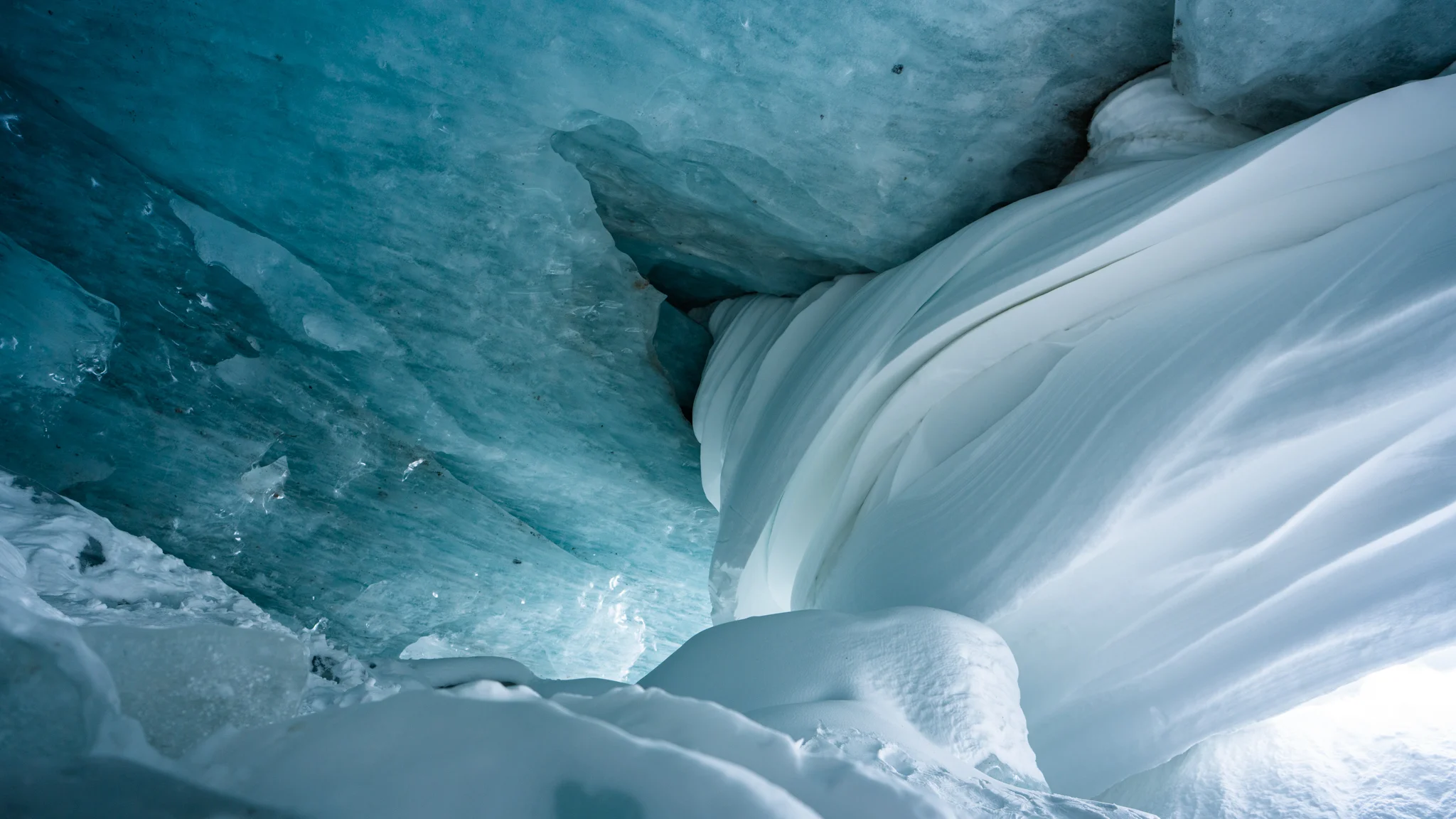 Kyle Brittain glacial cave 3