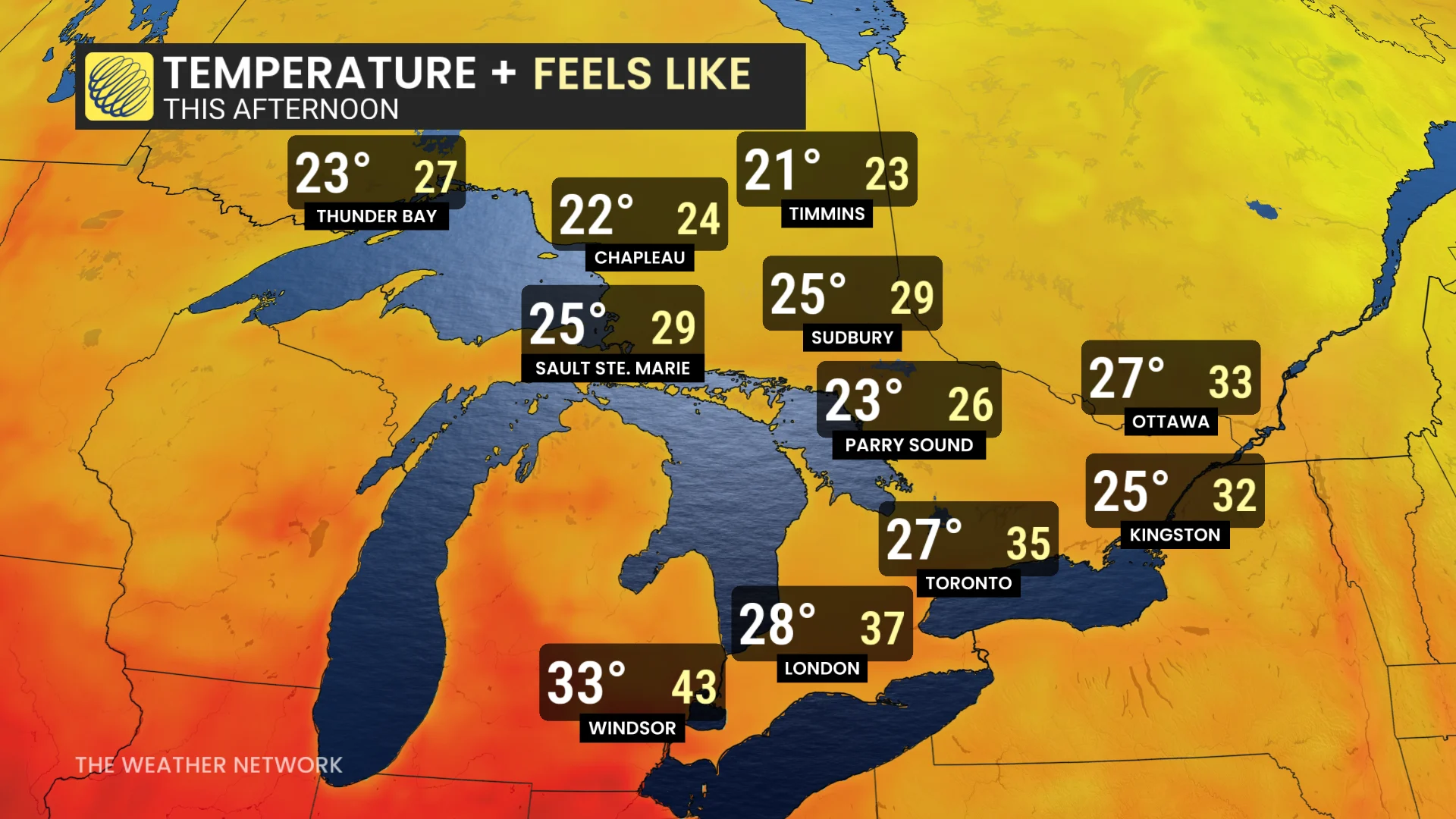 Baron - Ontario temperatures - Sept3