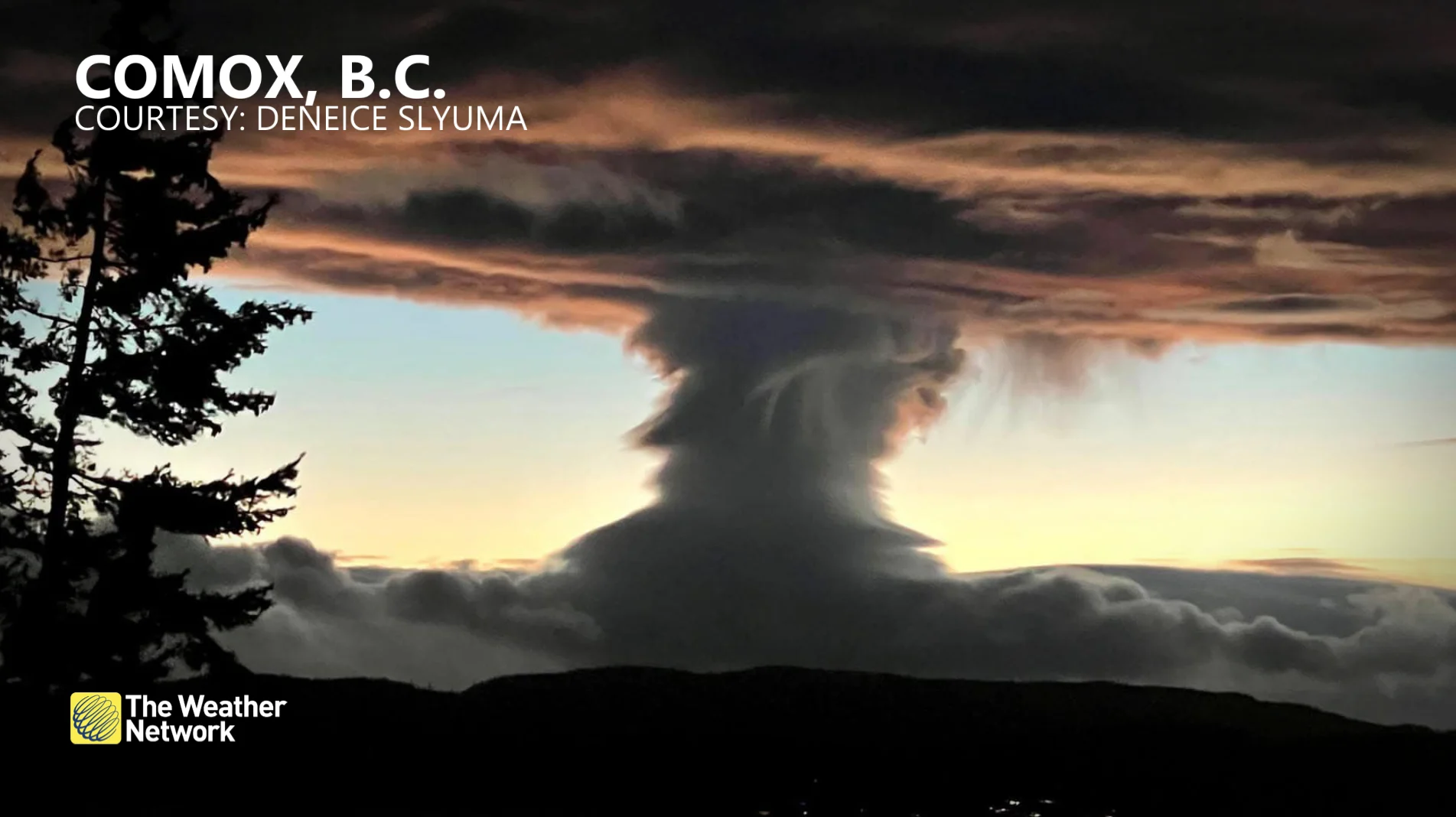 Comox mysterious cloud - Deneice Slyuma