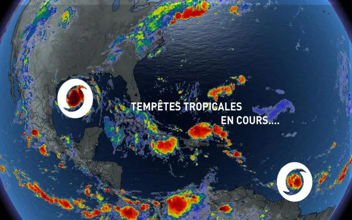 Les tropiques se déchaînent : voici les systèmes à surveiller