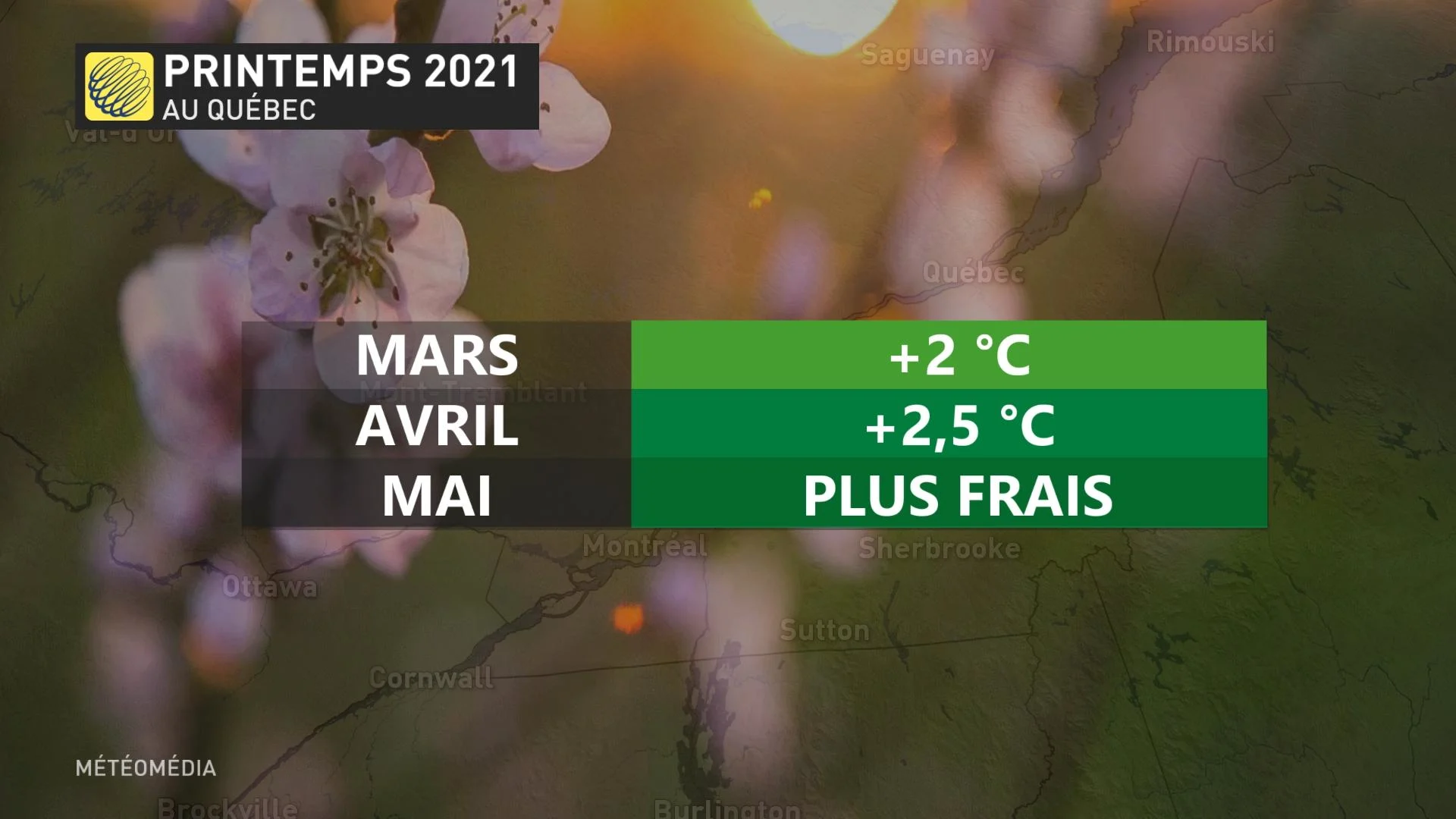 1 - Températures printemps
