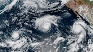 This trio of Pacific hurricanes may threaten major weekend issues