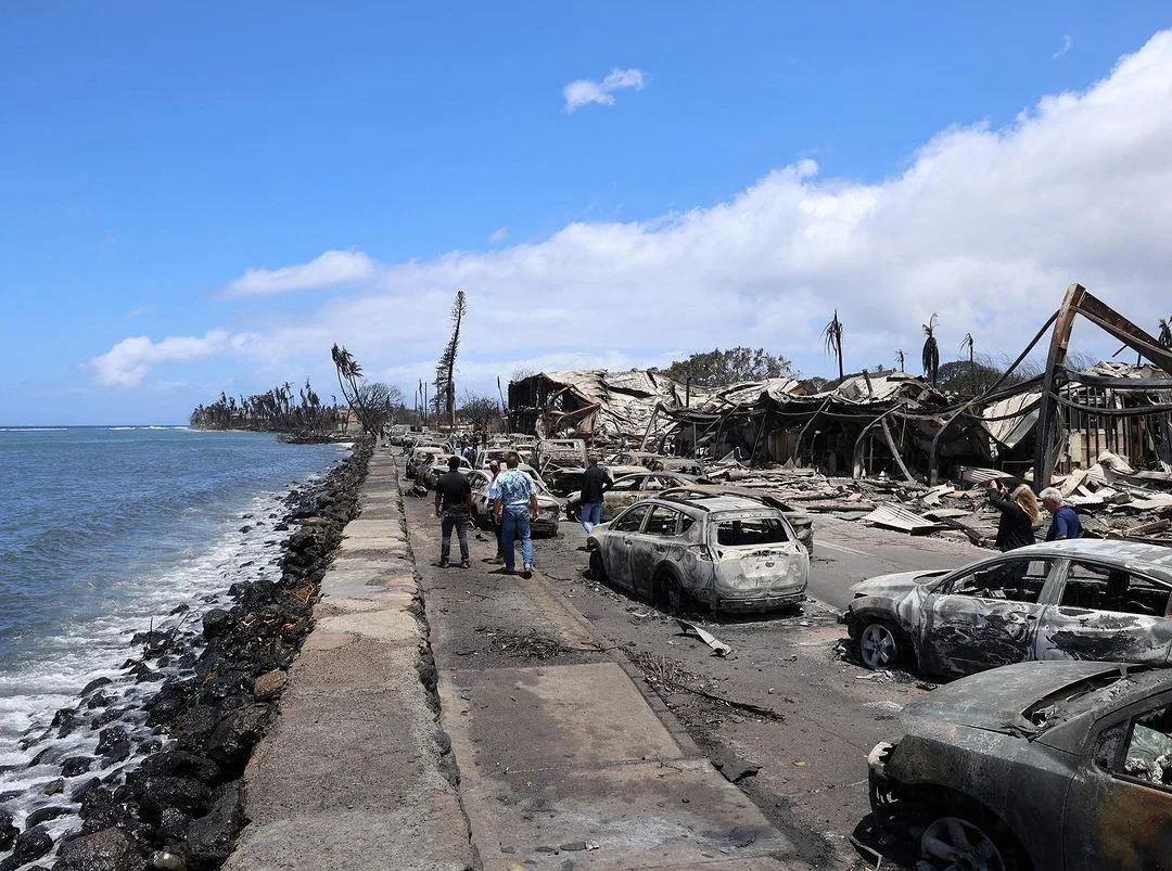 REUTERS: Damage in Lahaina, Maui, Hawaii (Office of the Governor Hawaii Josh Green/Handout via REUTERS)