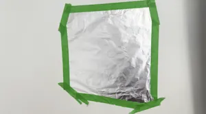 Why you should tape aluminum foil on your wall this season