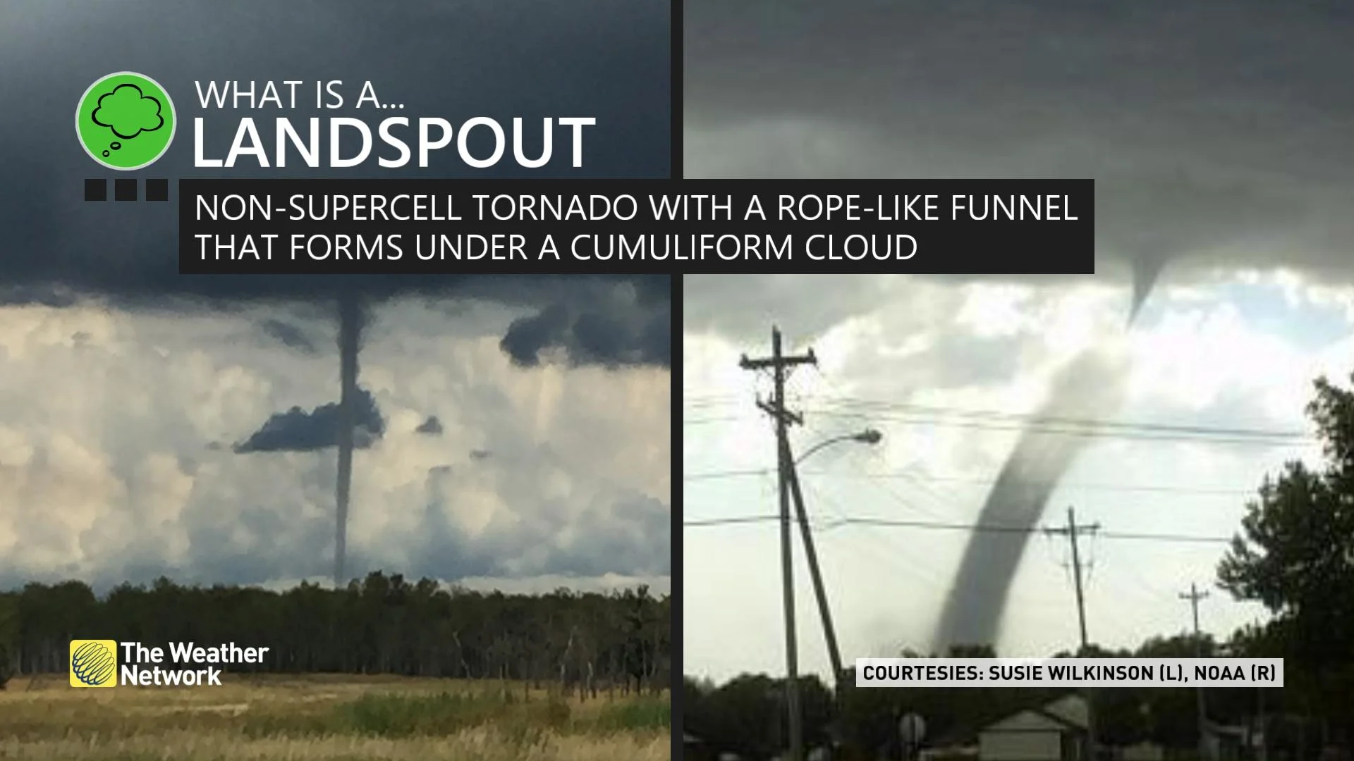 What is a landspout explainer Baron