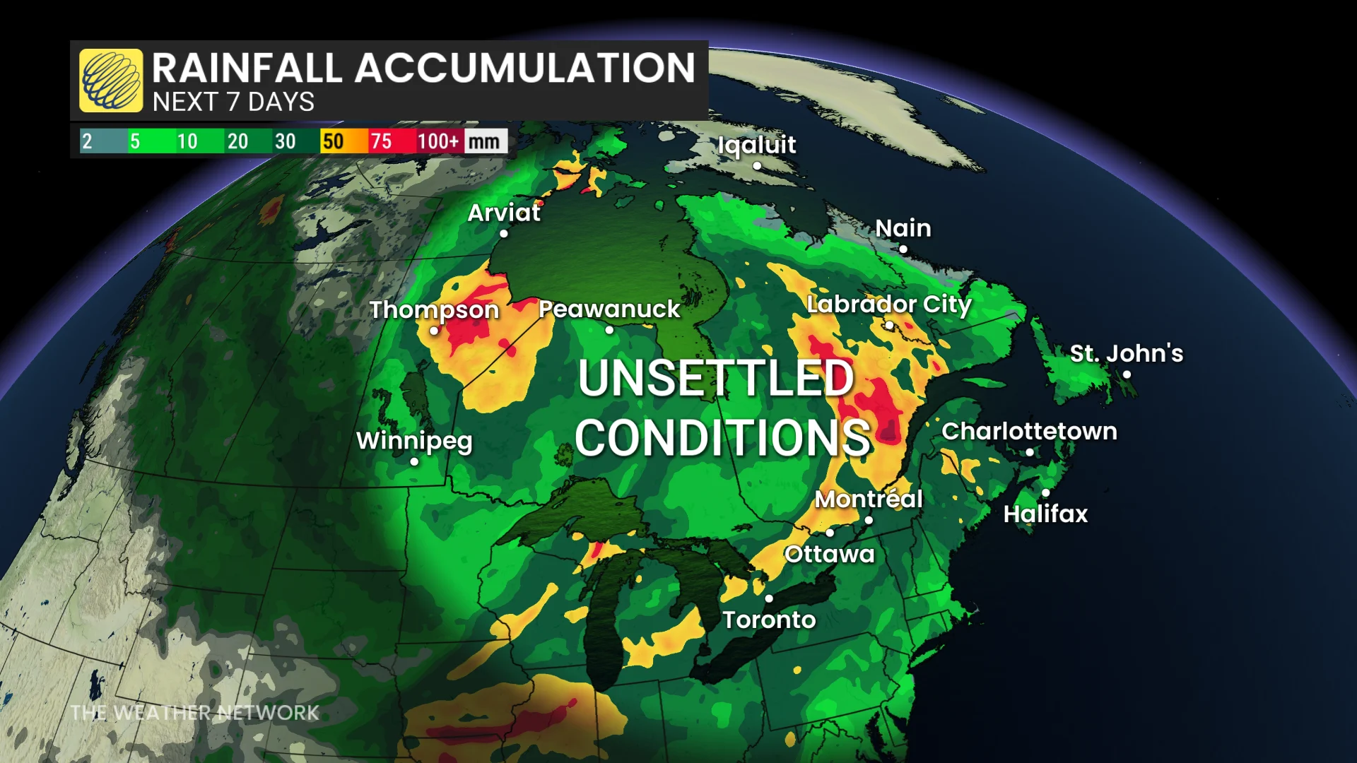 Baron - National rainfall - June 11