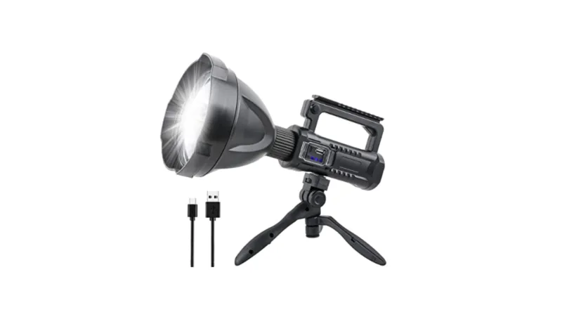 Amazon, flashlight with tripod, CANVA, waterproof flashlights