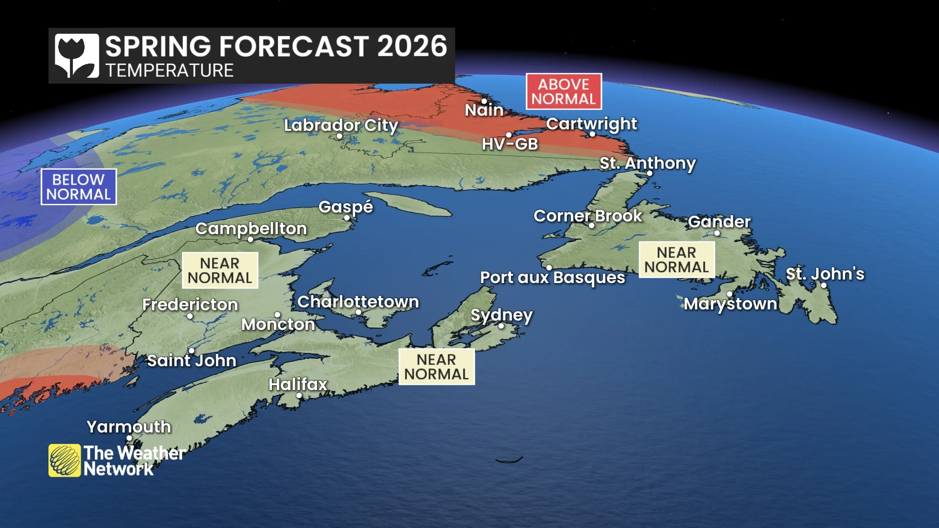 Atlantic Canada's 2026 Spring Forecast - The Weather Network