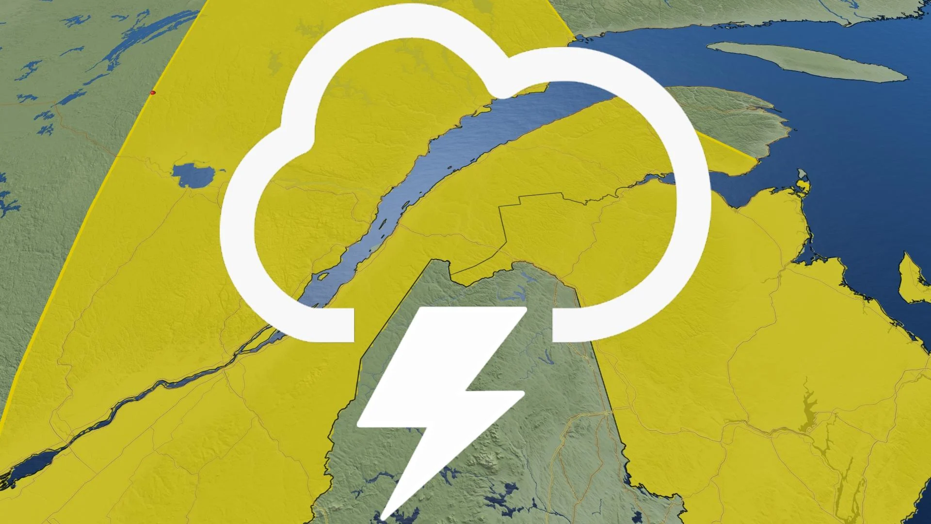 Préparez-vous ! Des orages foncent sur le Québec