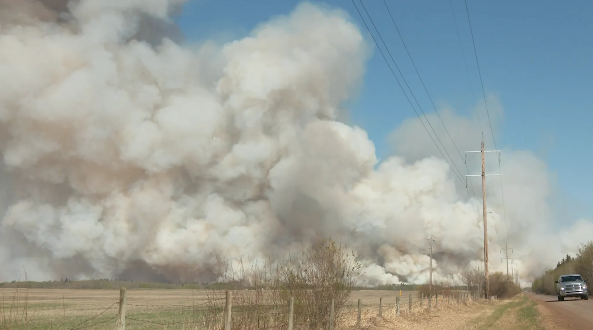 Connor O'Donovan: Sturgeon County Wildfire. Alberta. May 7, 2025