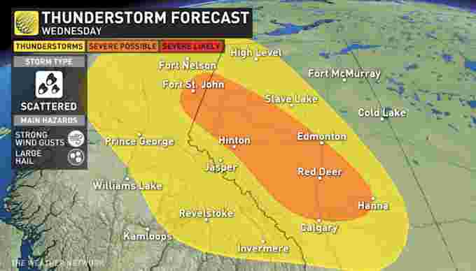 AB Widespread storm