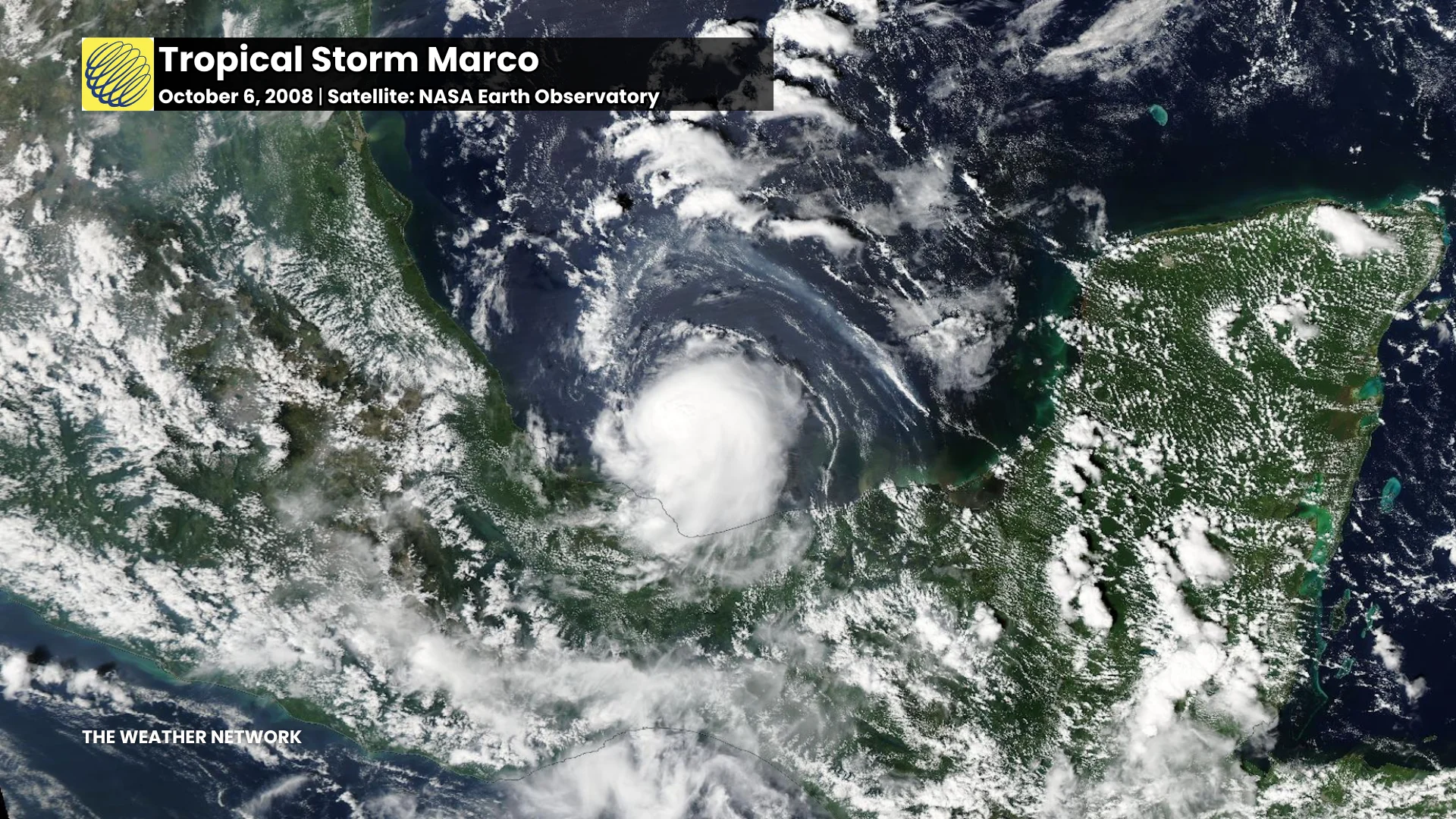 Tropical Storm Marco October 6 2008