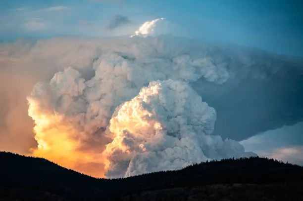 Pyrocumulonimbus cloud near Lytton, B.C. in June 2021. (Kyle Brittain)