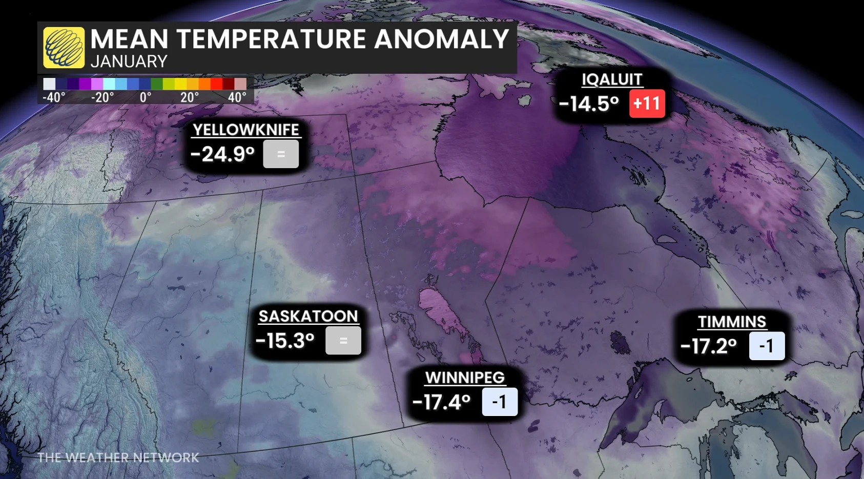 January 2026 Mean Temperature Anomaly