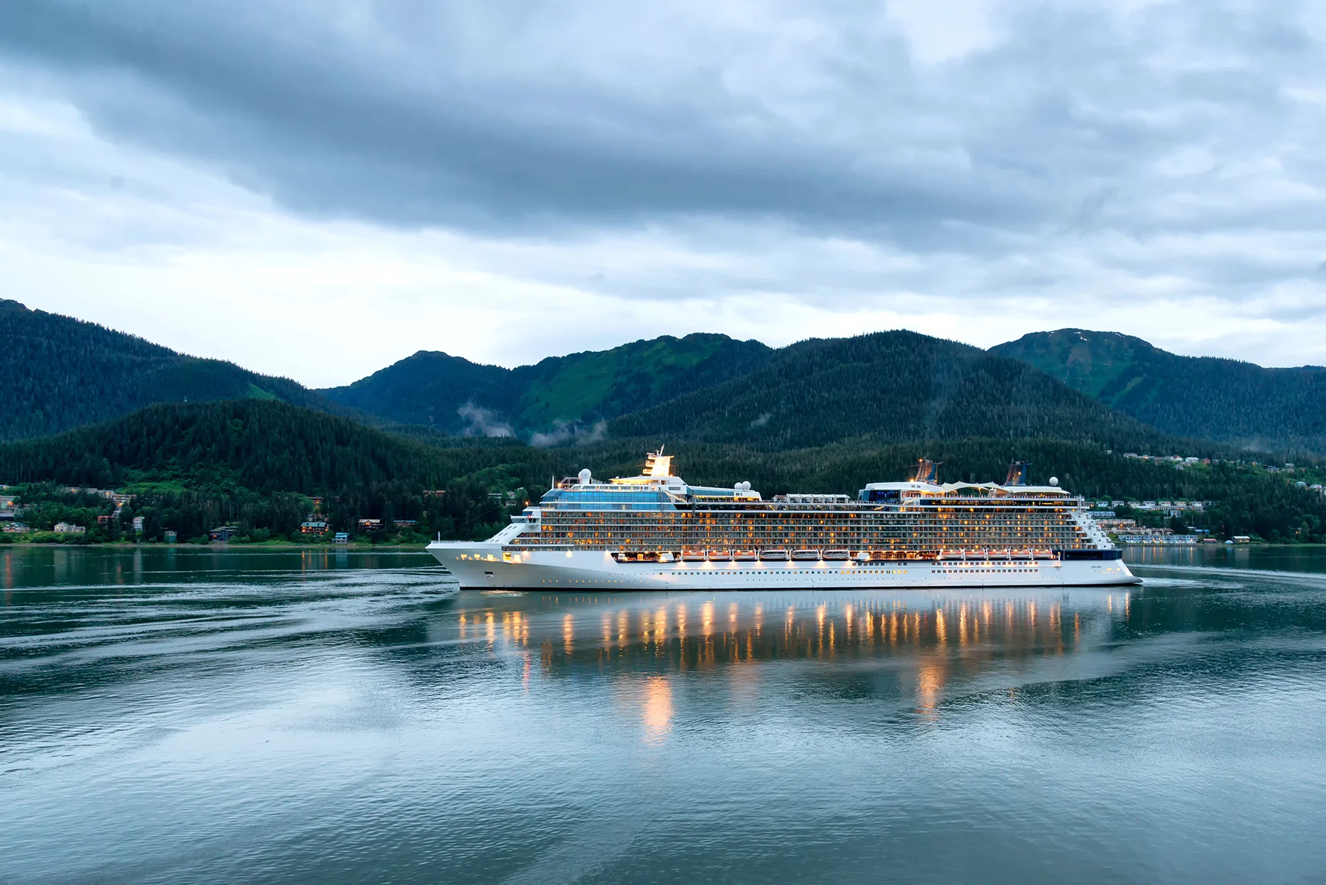 cruise ship credit: Allen.G. Adobe Stock.