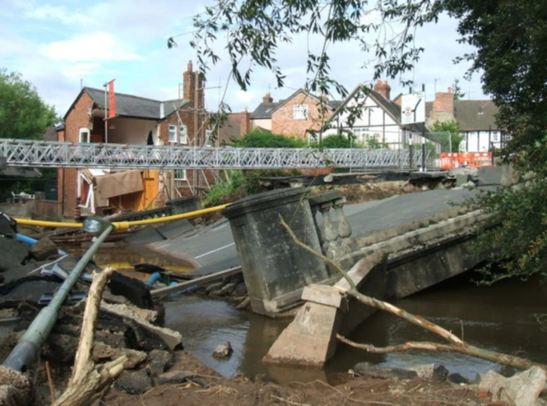 The 2007 U.K. floods led to Britain's biggest peacetime rescue efforts