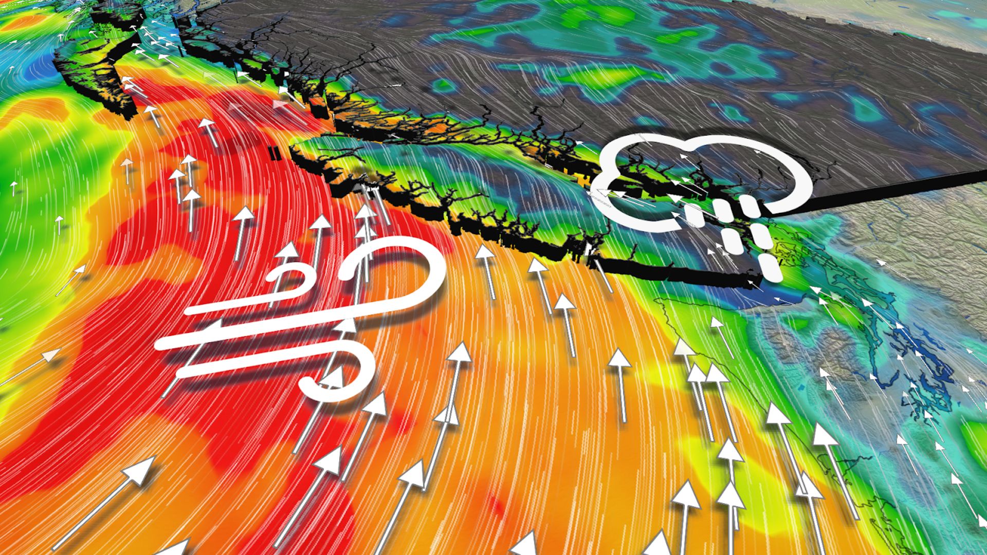 B.C. coast drenched again as heavy rain & gusty winds hit - The Weather ...