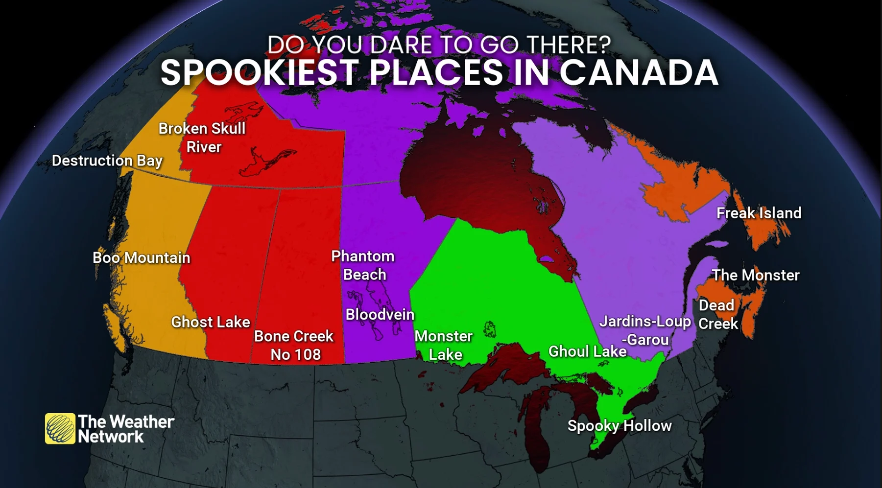Spookiest Places in Canada