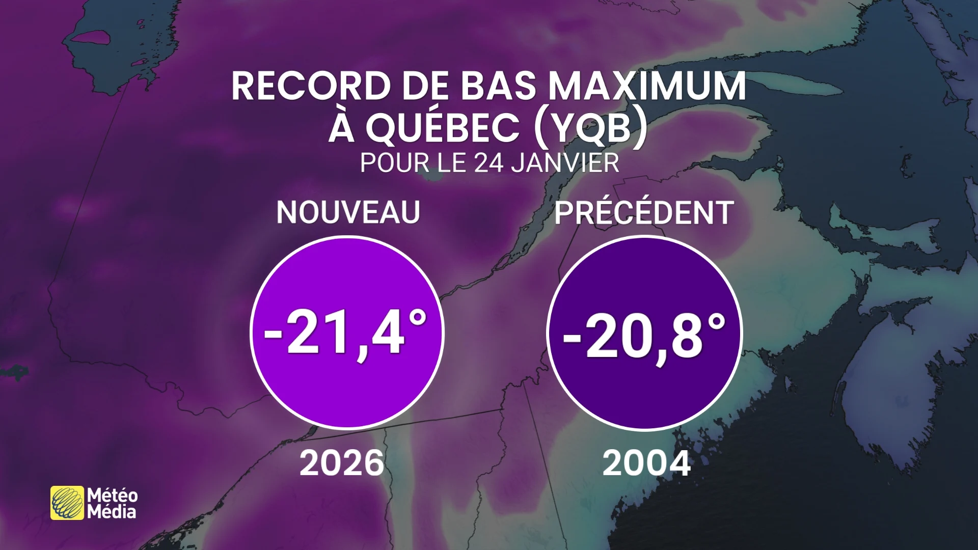 Vague de froid : une première en 22 ans pour cette région