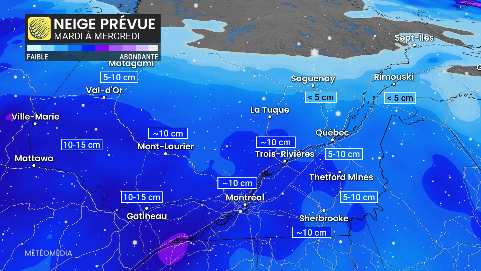neige prevue accumulations