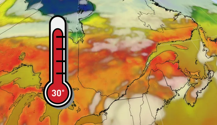 Les journées à 30 °C : bientôt la fin