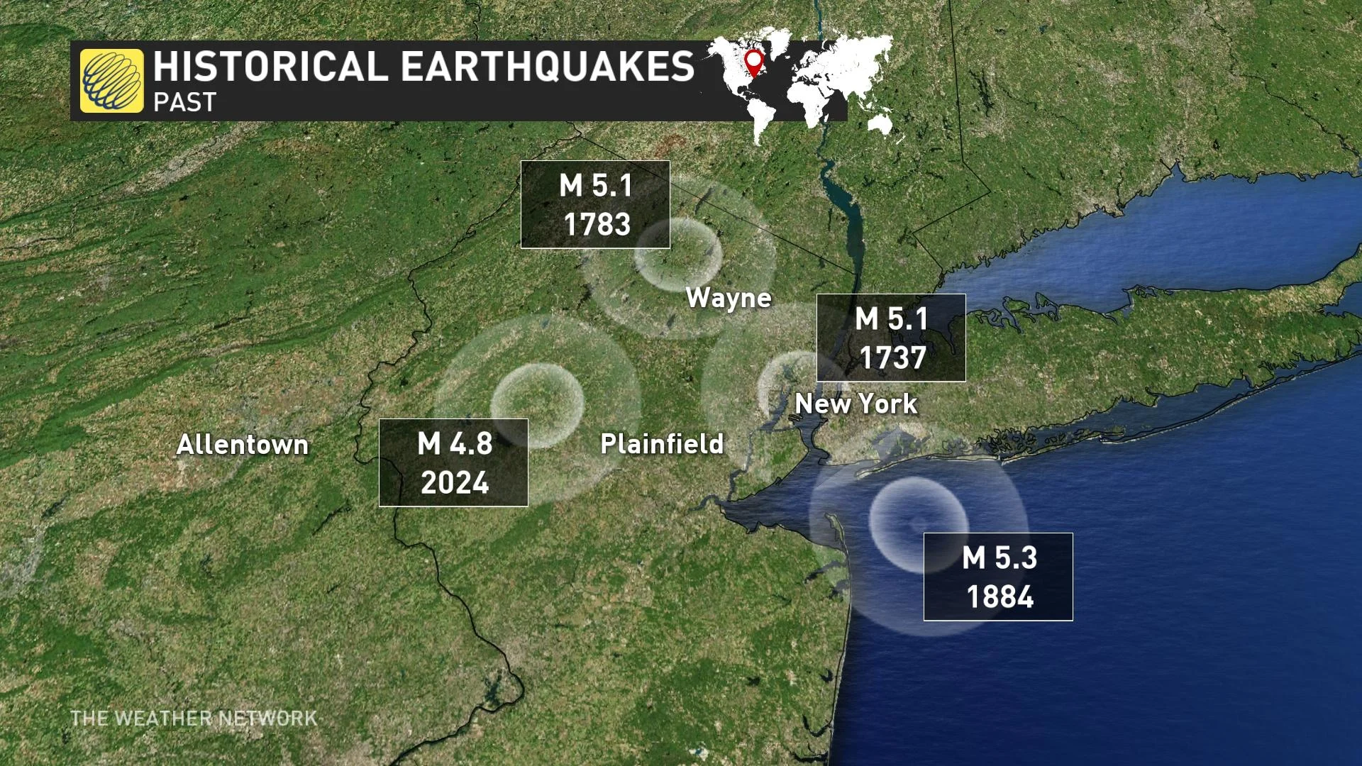 Baron - New Jersey historical earthquakes - April5