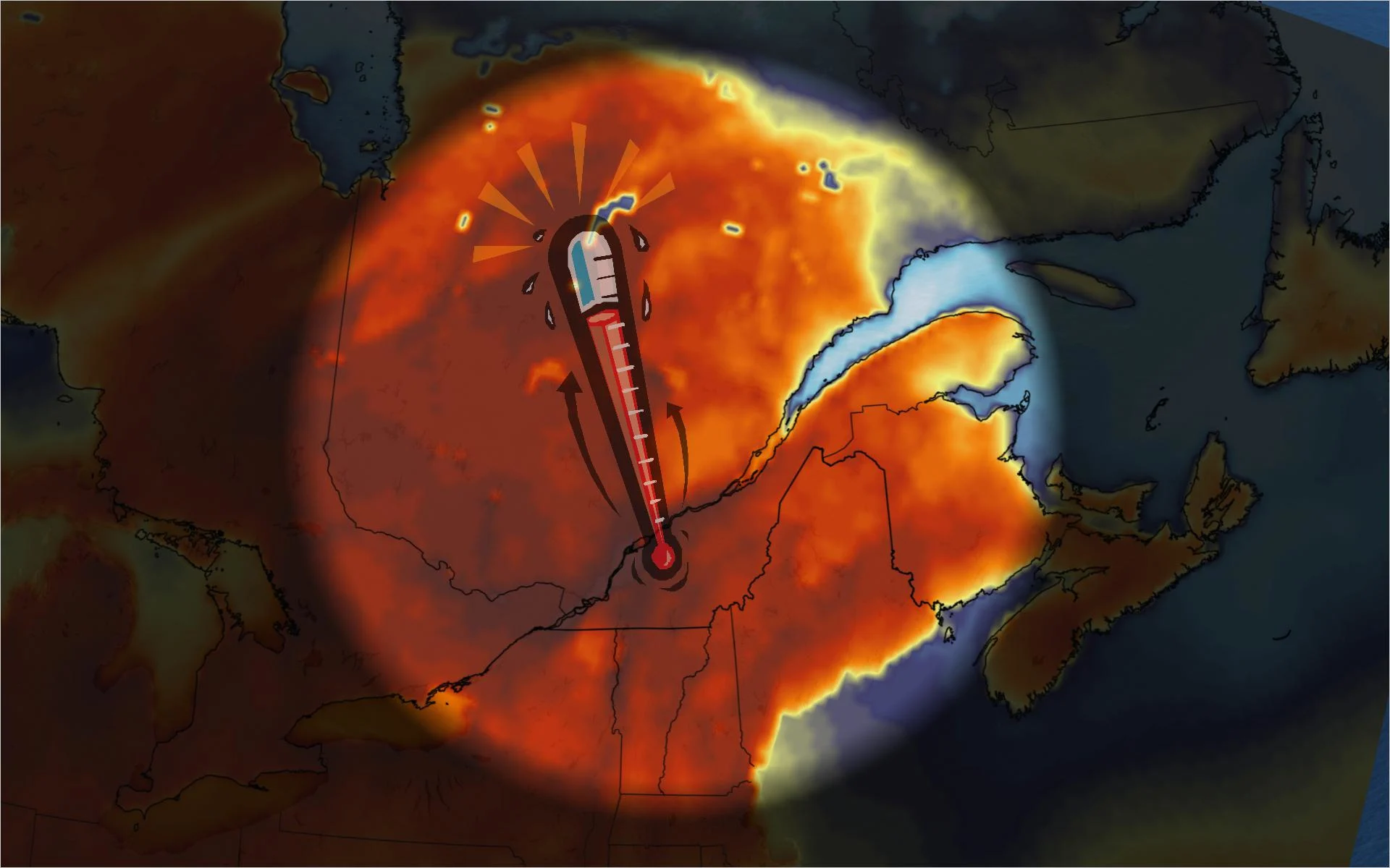 36,6 °C à Montréal : la 2e marque la plus chaude de l'histoire